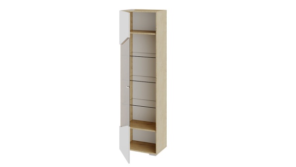 Шкаф для Посуды «Мартини» исп. 1 (Бунратти/ Слоновая кость)/Ш-498 × В-1756 × Г-340 мм